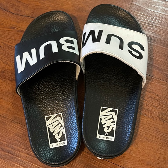 VANS Sun Bum Slides, sz 7 - Picture 5 of 5
